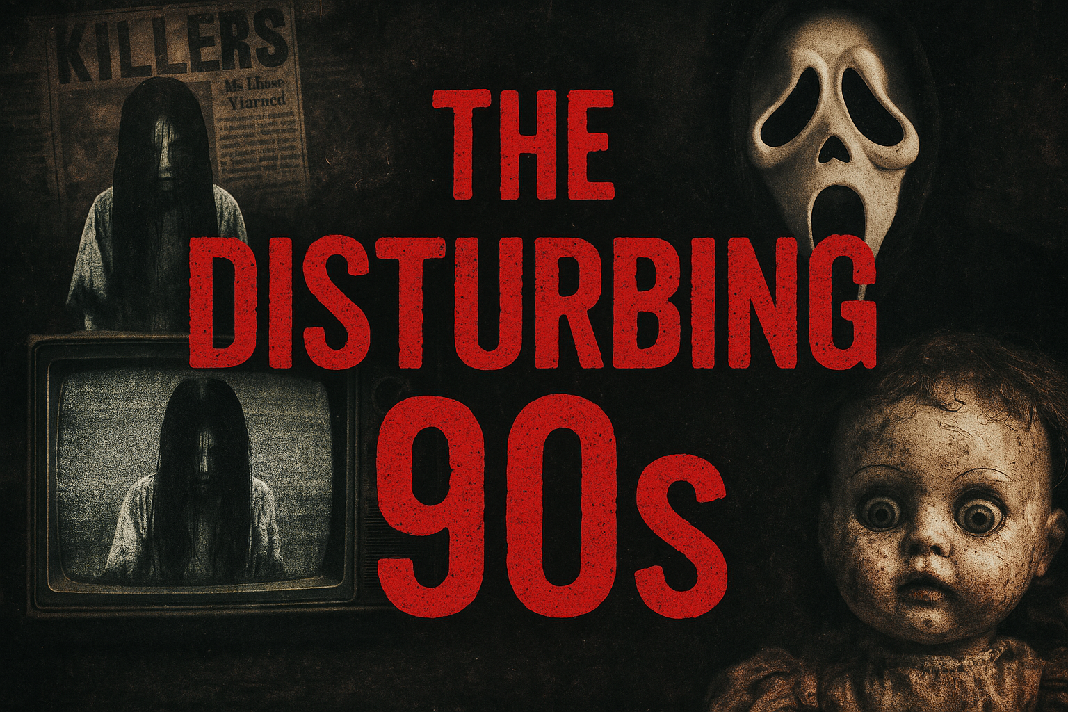 The Disturbing '90s thumbnail — neon jacket silhouette